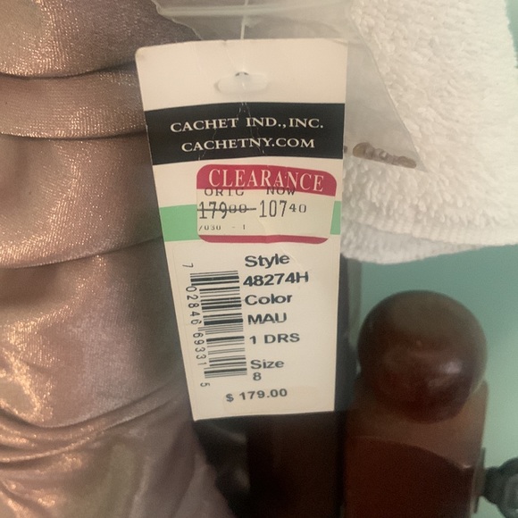 Cache ruched formal dress. Never worn! - Picture 4 of 4